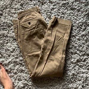 Men’s Slim Tan JCrew Stretch Chinos